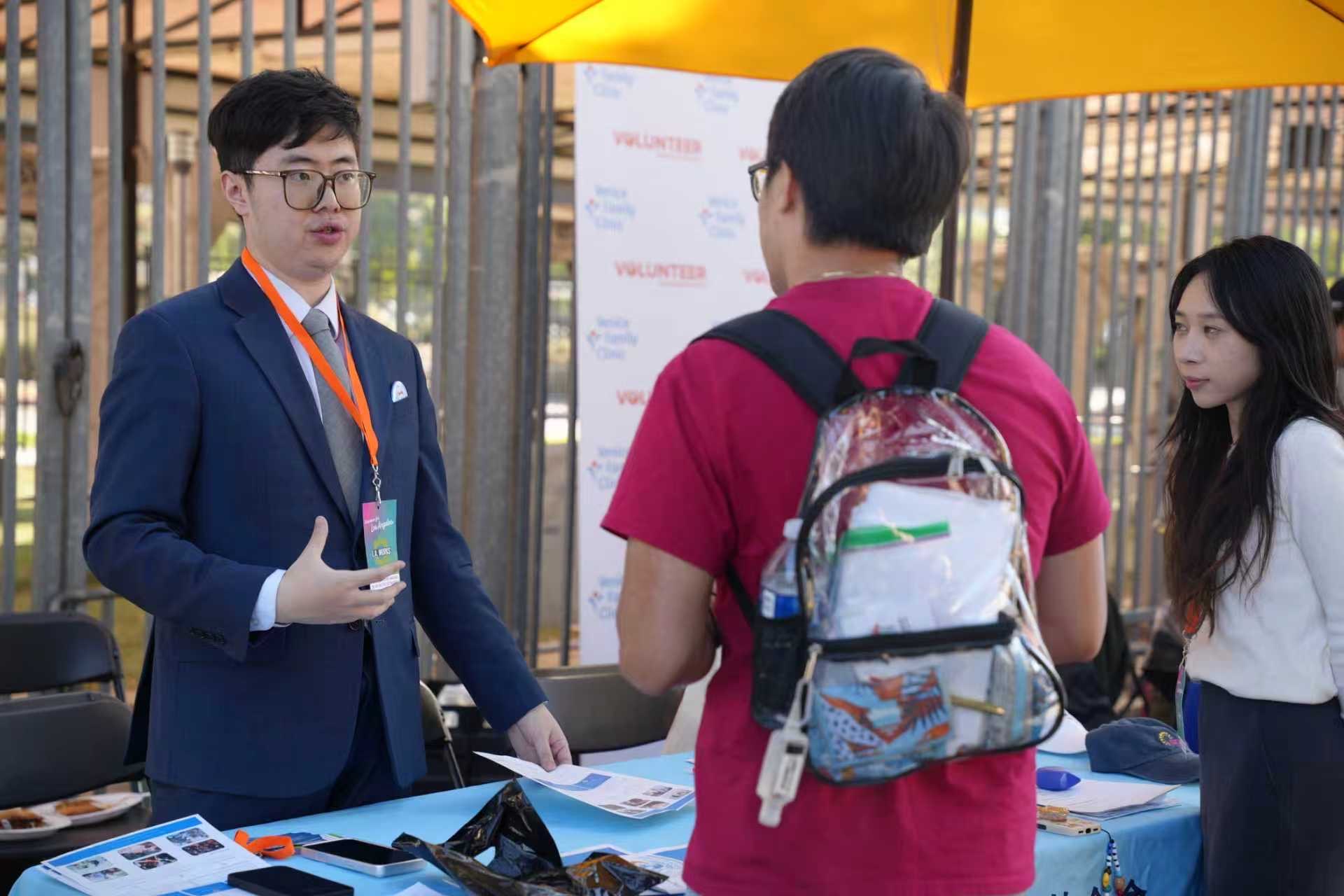 Festival-goers of all backgrounds interacting at the Washington D.C. culture festival 1